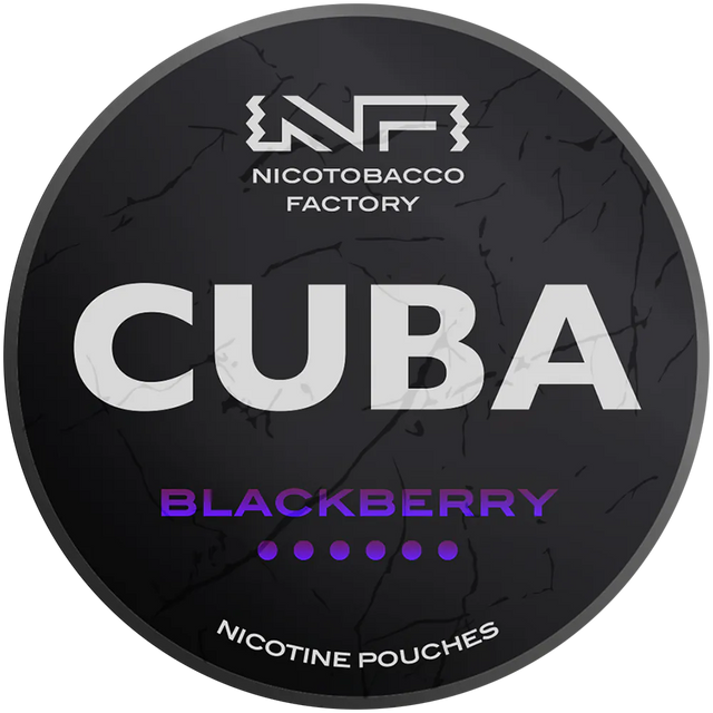 Cuba Black Blackberry-Nikotinbeutel-Gigasnus.de