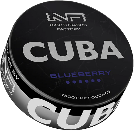 Cuba Black Blueberry-Nikotinbeutel-Gigasnus.de
