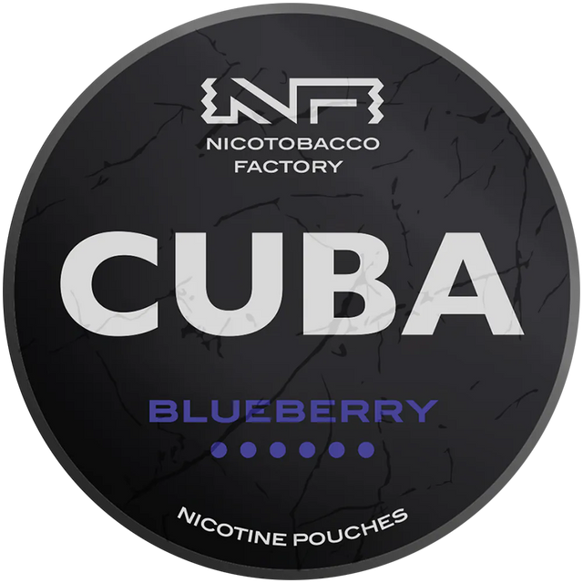 Cuba Black Blueberry-Nikotinbeutel-Gigasnus.de