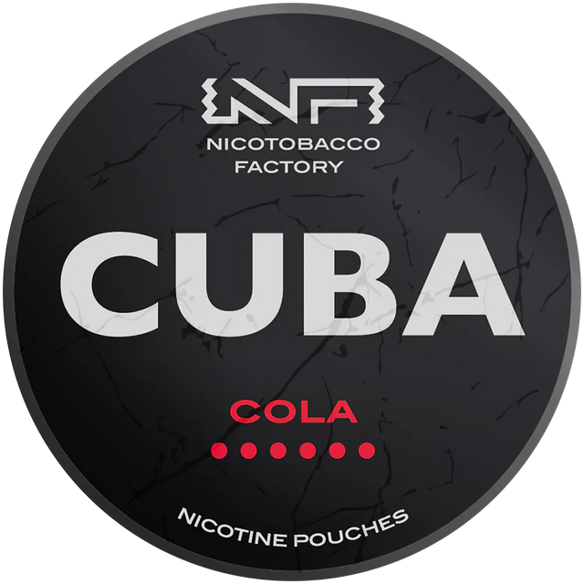 Cuba Black Cola-Nikotinbeutel-Gigasnus.de