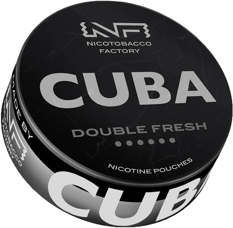 Cuba Black Double Fresh-Nikotinbeutel-Gigasnus.de