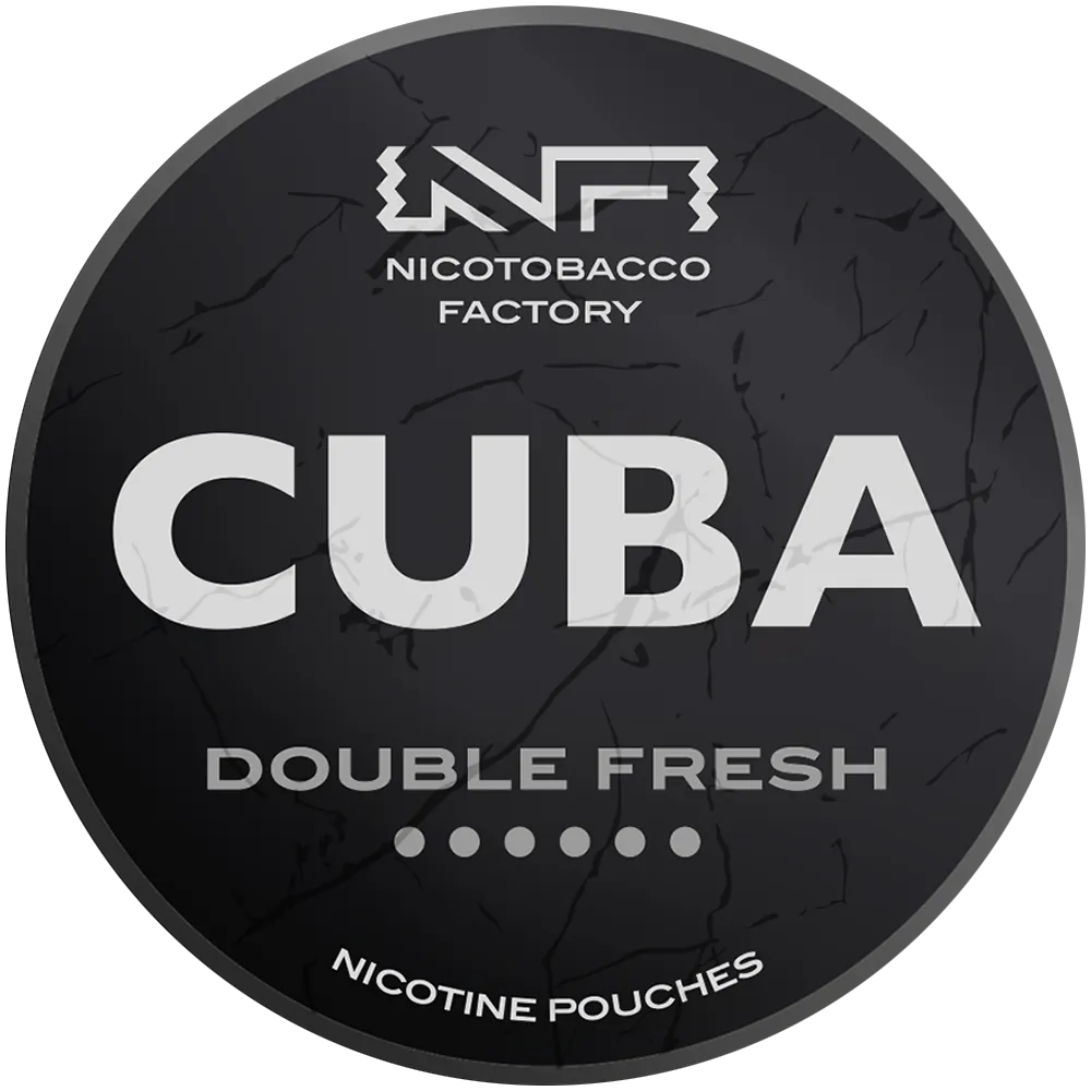 Cuba Black Double Fresh-Nikotinbeutel-Gigasnus.de