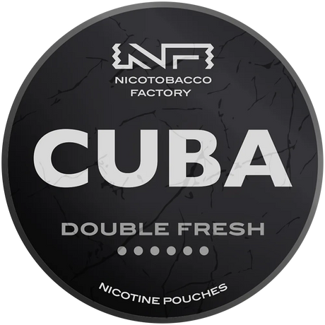 Cuba Black Double Fresh-Nikotinbeutel-Gigasnus.de