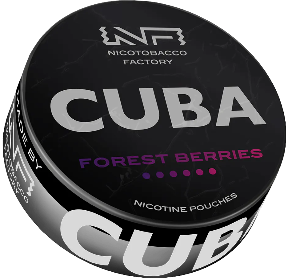 Cuba Black Forest Berries-Nikotinbeutel-Gigasnus.de