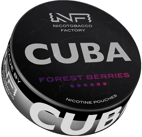 Cuba Black Forest Berries-Nikotinbeutel-Gigasnus.de