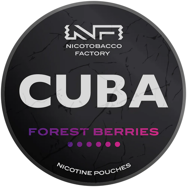 Cuba Black Forest Berries-Nikotinbeutel-Gigasnus.de