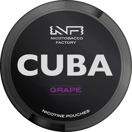 Cuba Black Grape-Nikotinbeutel-Gigasnus.de