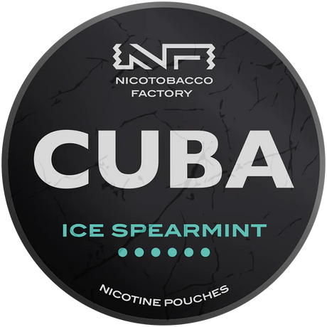 Cuba Black Ice Spearmint-Nikotinbeutel-Gigasnus.de