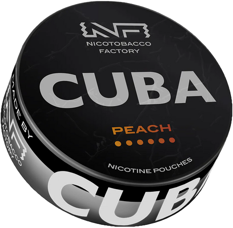 Cuba Black Peach-Nikotinbeutel-Gigasnus.de