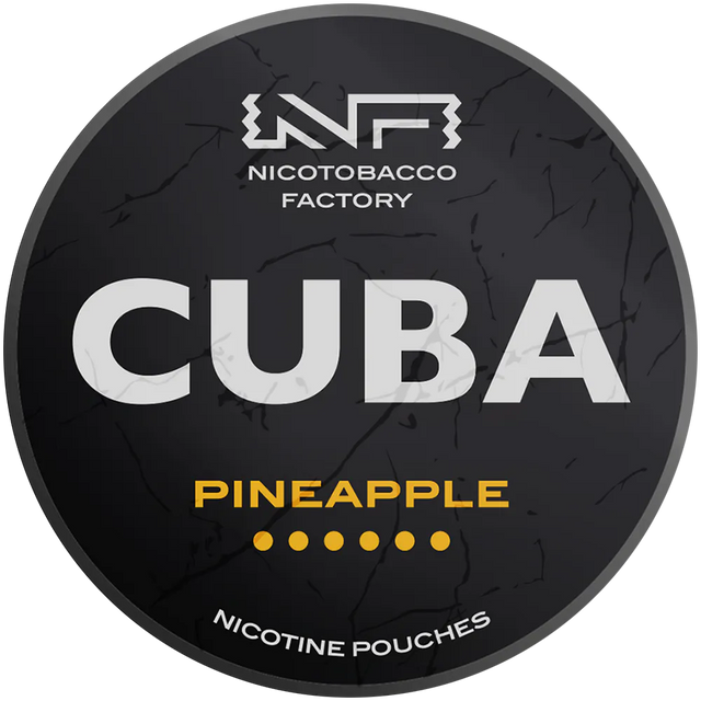 Cuba Black Pineapple-Nikotinbeutel-Gigasnus.de