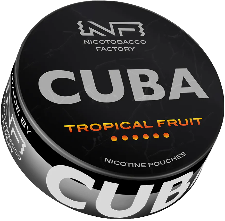 Cuba Black Tropical Fruit-Nikotinbeutel-Gigasnus.de