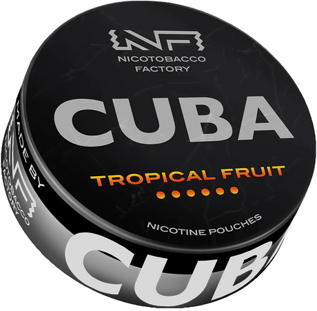 Cuba Black Tropical Fruit-Nikotinbeutel-Gigasnus.de