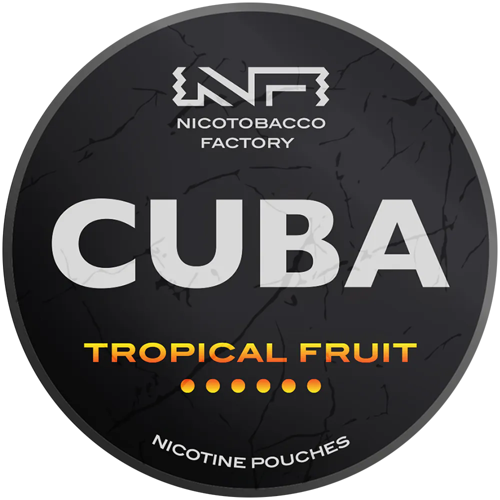 Cuba Black Tropical Fruit-Nikotinbeutel-Gigasnus.de