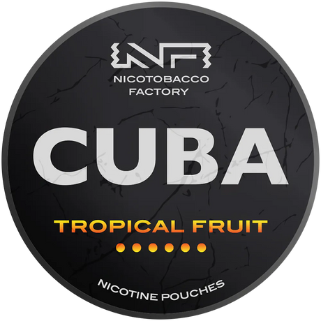 Cuba Black Tropical Fruit-Nikotinbeutel-Gigasnus.de