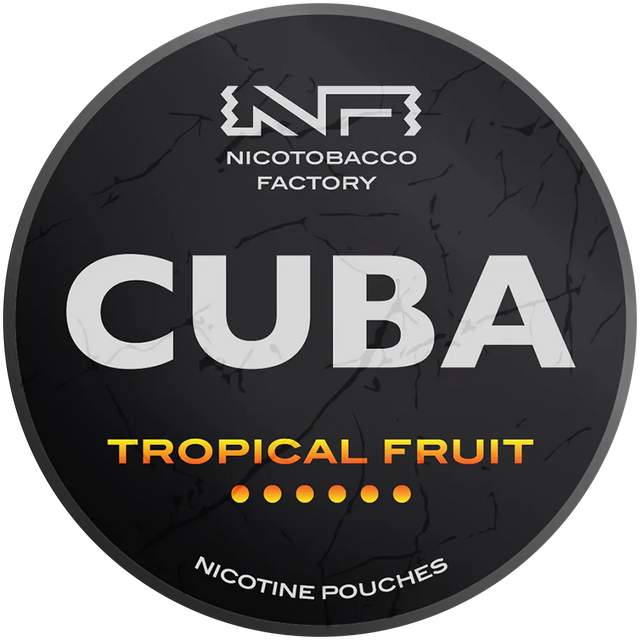 Cuba Black Tropical Fruit-Nikotinbeutel-Gigasnus.de