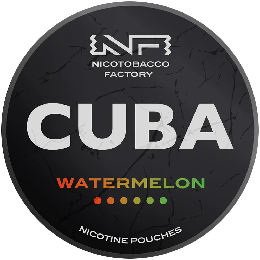 Cuba Black Watermelon-Nikotinbeutel-Gigasnus.de