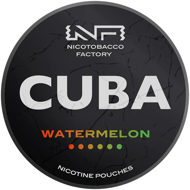 Cuba Black Watermelon-Nikotinbeutel-Gigasnus.de
