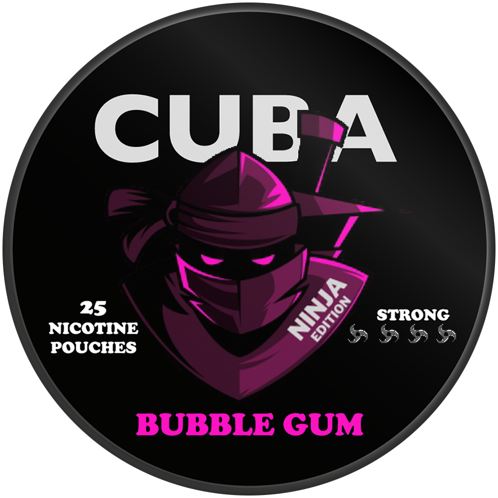 Cuba Ninja Bubble Gum-Nikotinbeutel-Gigasnus.de