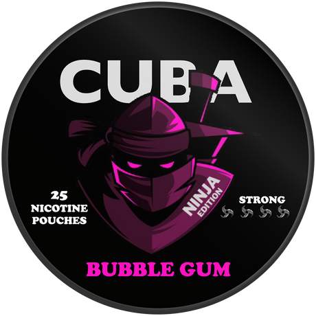 Cuba Ninja Bubble Gum-Nikotinbeutel-Gigasnus.de