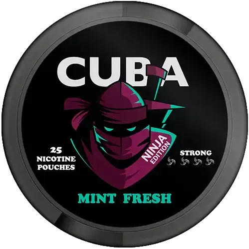 Cuba Ninja Mint Fresh-Nikotinbeutel-Gigasnus.de