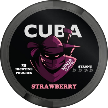 Cuba Ninja Strawberry-Nikotinbeutel-Gigasnus.de