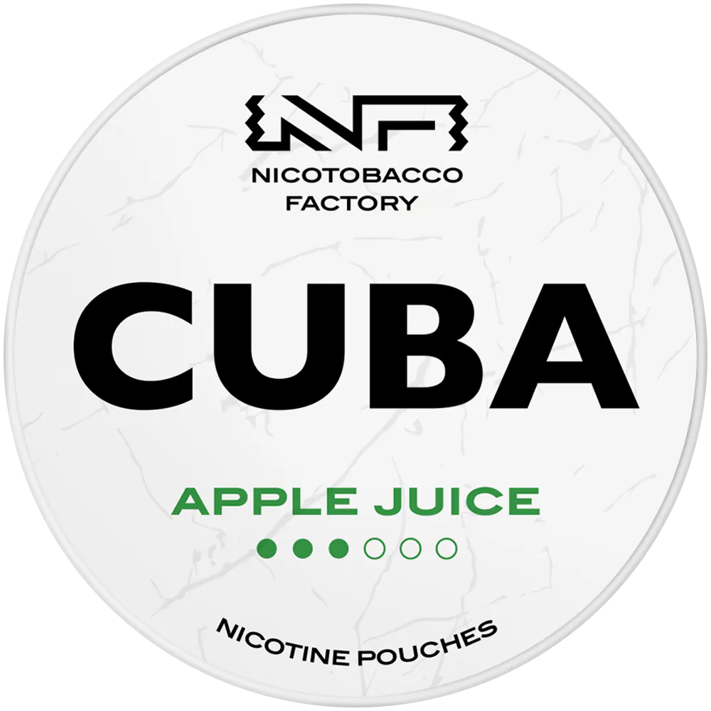 Cuba White Apple Juice-Nikotinbeutel-Gigasnus.de