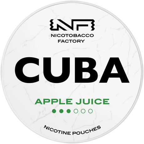 Cuba White Apple Juice-Nikotinbeutel-Gigasnus.de