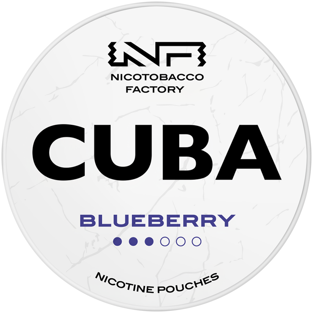 Cuba White Blueberry-Nikotinbeutel-Gigasnus.de