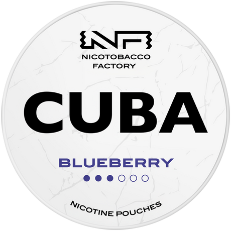 Cuba White Blueberry-Nikotinbeutel-Gigasnus.de