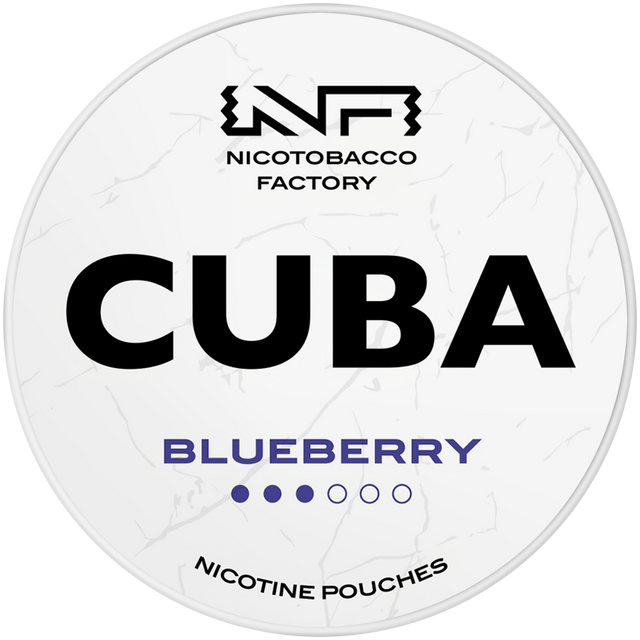Cuba White Blueberry-Nikotinbeutel-Gigasnus.de