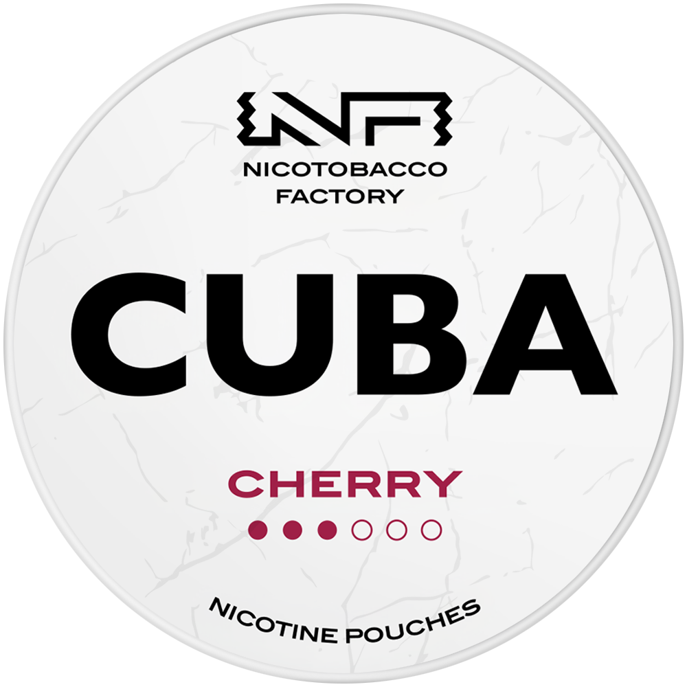 Cuba White Cherry-Nikotinbeutel-Gigasnus.de