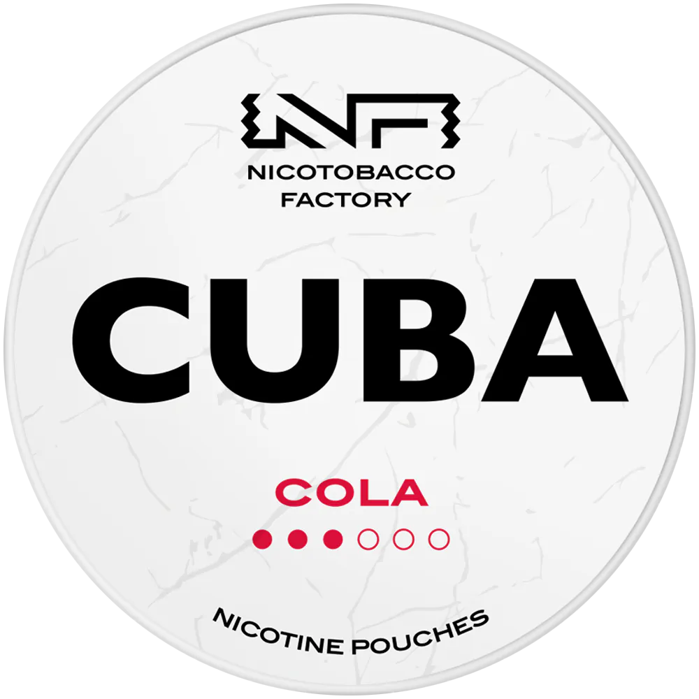Cuba White Cola-Nikotinbeutel-Gigasnus.de