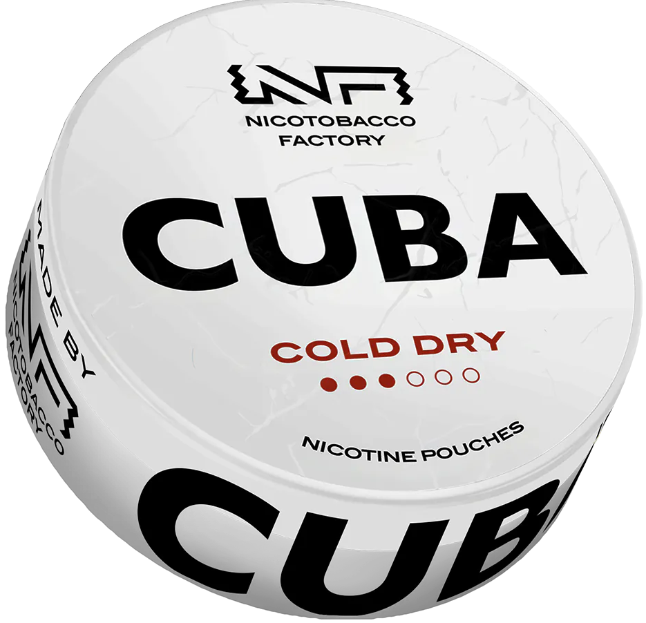 Cuba White Cold Dry-Nikotinbeutel-Gigasnus.de