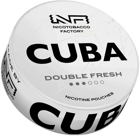 Cuba White Double Fresh-Nikotinbeutel-Gigasnus.de