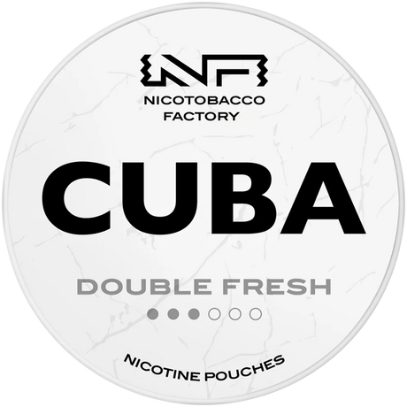 Cuba White Double Fresh-Nikotinbeutel-Gigasnus.de