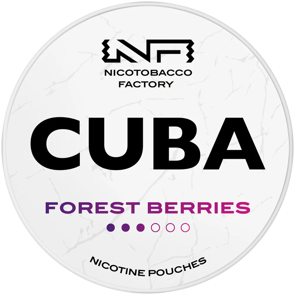 Cuba White Forest Berries-Nikotinbeutel-Gigasnus.de