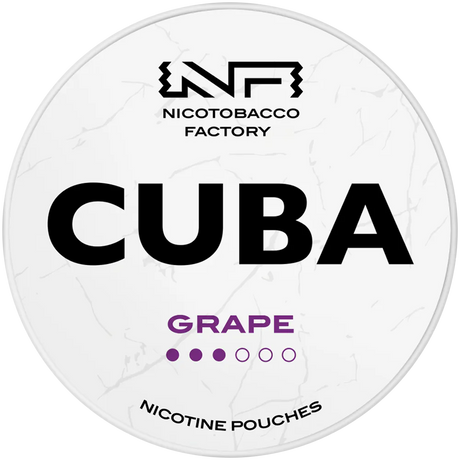 Cuba White Grape-Nikotinbeutel-Gigasnus.de
