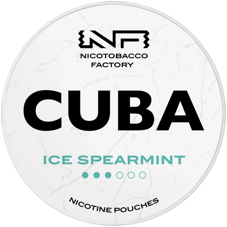 Cuba White Ice Spearmint-Nikotinbeutel-Gigasnus.de