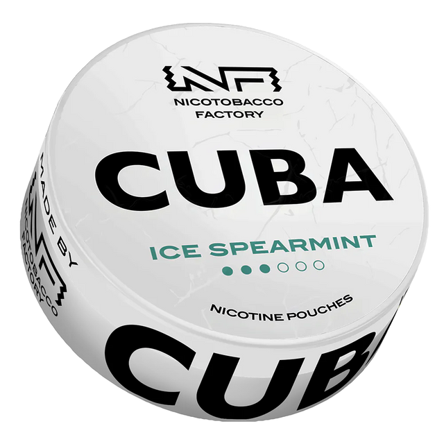 Cuba White Ice Spearmint-Nikotinbeutel-Gigasnus.de