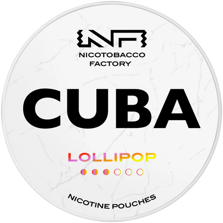 Cuba White Lollipop-Nikotinbeutel-Gigasnus.de