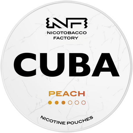 Cuba White Peach-Nikotinbeutel-Gigasnus.de