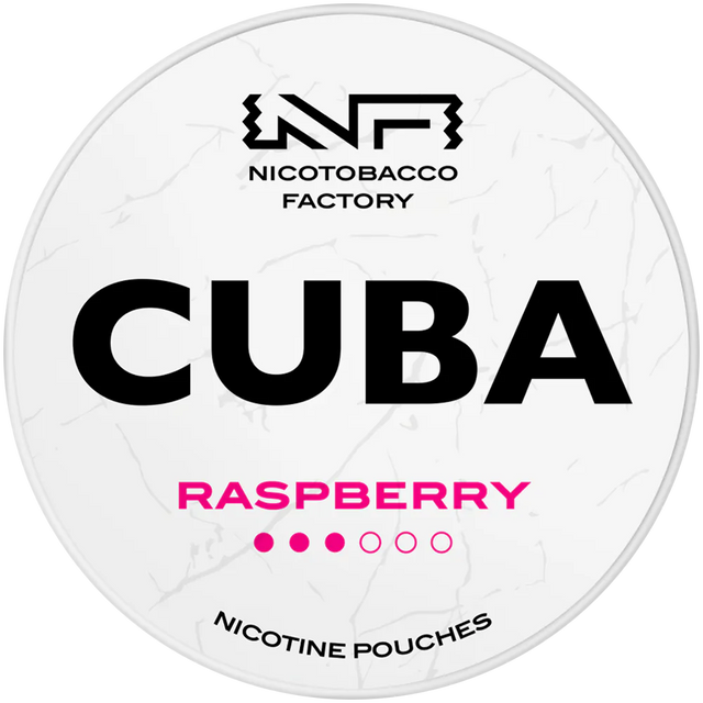 Cuba White Raspberry-Nikotinbeutel-Gigasnus.de