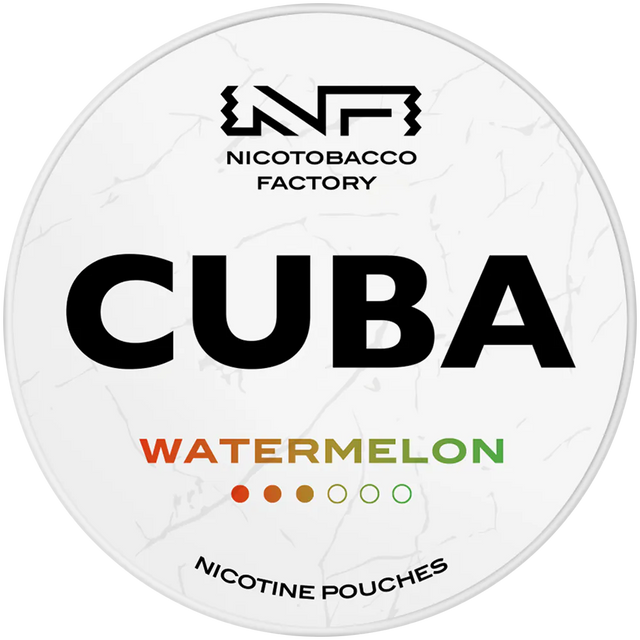 Cuba White Watermelon-Nikotinbeutel-Gigasnus.de