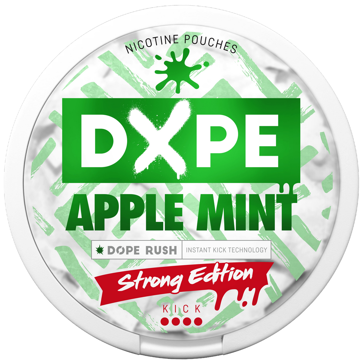 DOPE Apple Mint Strong-Nikotinbeutel-Gigasnus.de
