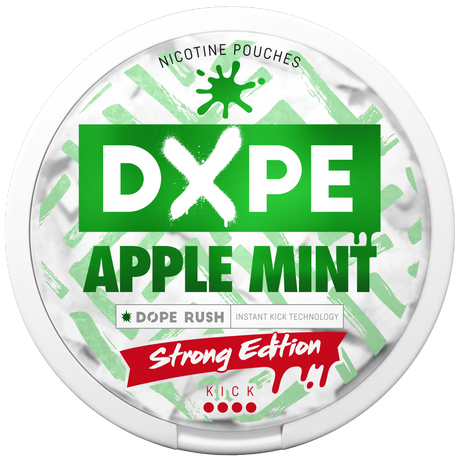 DOPE Apple Mint Strong-Nikotinbeutel-Gigasnus.de