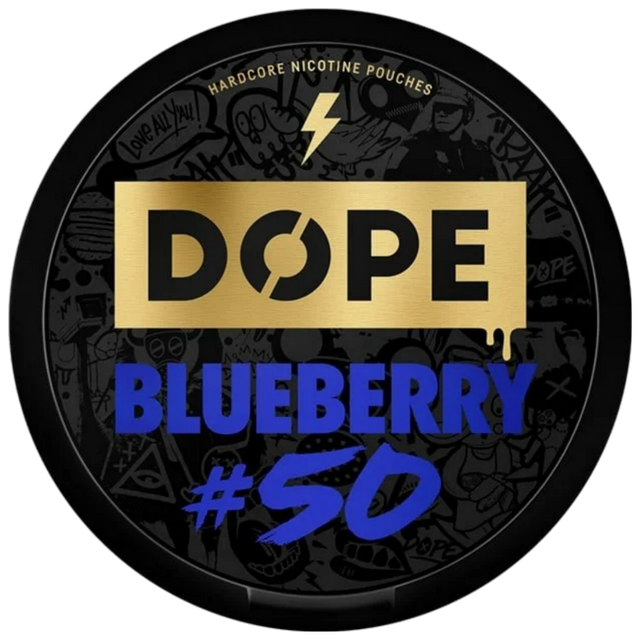DOPE Blueberry #50-Nikotinbeutel-Gigasnus.de