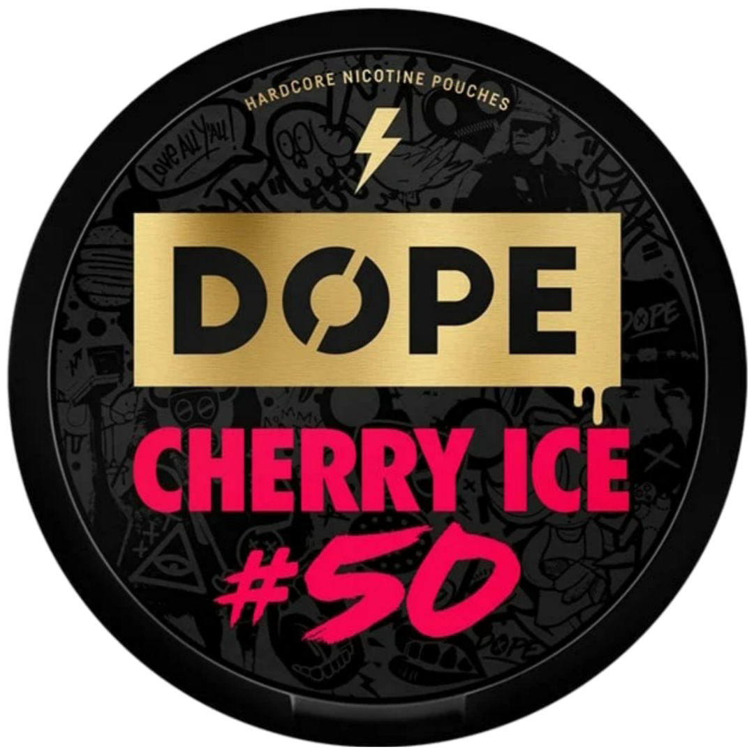 DOPE Cherry Ice #50-Nikotinbeutel-Gigasnus.de