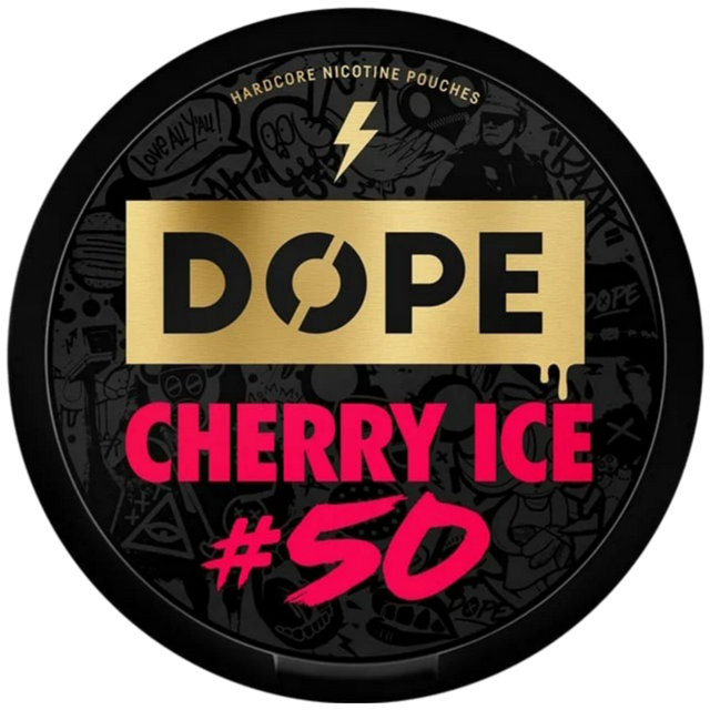DOPE Cherry Ice #50-Nikotinbeutel-Gigasnus.de