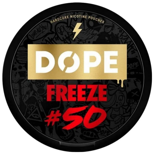 DOPE Freeze #50-Nikotinbeutel-Gigasnus.de