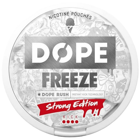DOPE Freeze Strong-Nikotinbeutel-Gigasnus.de